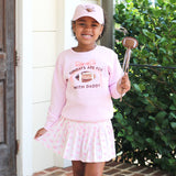 Football Bow Patch Baseball Hat