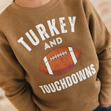 Turkey and Touchdowns Thanksgiving Sweatshirt