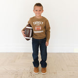Turkey and Touchdowns Thanksgiving Sweatshirt