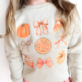 Thankful Cutie Thanksgiving Sweatshirt - Natural
