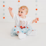 USA Sequin Stars Tutu Skirt