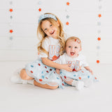 USA Sequin Stars Tutu Skirt