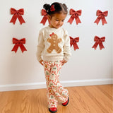 Red Glitter Bow Clip