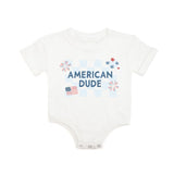 American Dude Short Sleeve Romper
