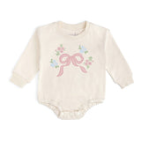 Bow & Bloom Long Sleeve Romper