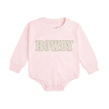 Howdy Patch Western Long Sleeve Romper