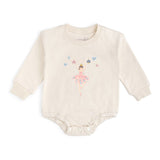 Nutcracker Girlie Christmas Long Sleeve Romper