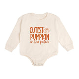 Cutest Pumpkin In The Patch Long Sleeve Romper