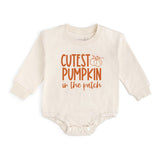 Cutest Pumpkin In The Patch Long Sleeve Romper