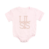 Lil Sis Pearl Patch Short Sleeve Romper