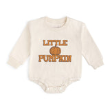 Little Pumpkin Patch Long Sleeve Romper