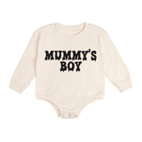 Mummy's Boy Halloween Long Sleeve Romper