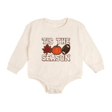 Tis The Season Pumpkin Patch Long Sleeve Romper