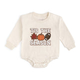 Tis The Season Pumpkin Patch Long Sleeve Romper