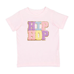 Hip Hop Patch Easter Short Sleeve T-Shirt - Ballet