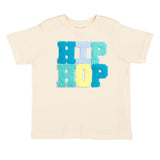 Hip Hop Patch Easter Short Sleeve T-Shirt - Natural