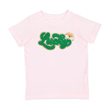 Lucky Rainbow Patch St. Patrick's Day Short Sleeve T-Shirt - Ballet