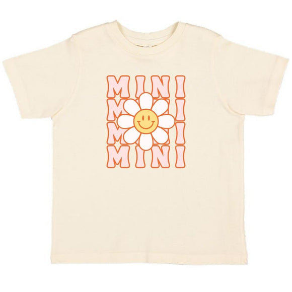 Mini Daisy Short Sleeve T-Shirt - Natural