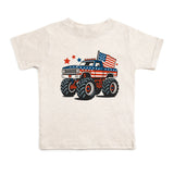 American Monster Truck Short Sleeve T-Shirt