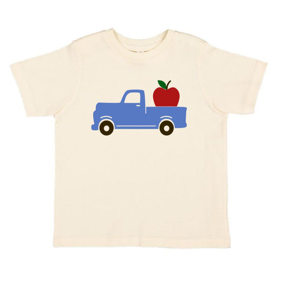 Apple Truck Short Sleeve T-Shirt - Natural