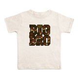 Big Bro Camo Patch Short Sleeve T-Shirt - Natural Heather