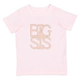 Big Sis Pearl Patch Short Sleeve T-Shirt - Ballet
