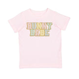 Bunny Babe Patch Easter Short Sleeve T-Shirt - Ballet