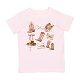 Cowgirl Cutie Short Sleeve T-Shirt - Ballet