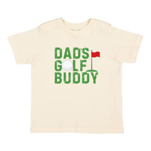 Dad's Golf Buddy Short Sleeve T-Shirt - Natural
