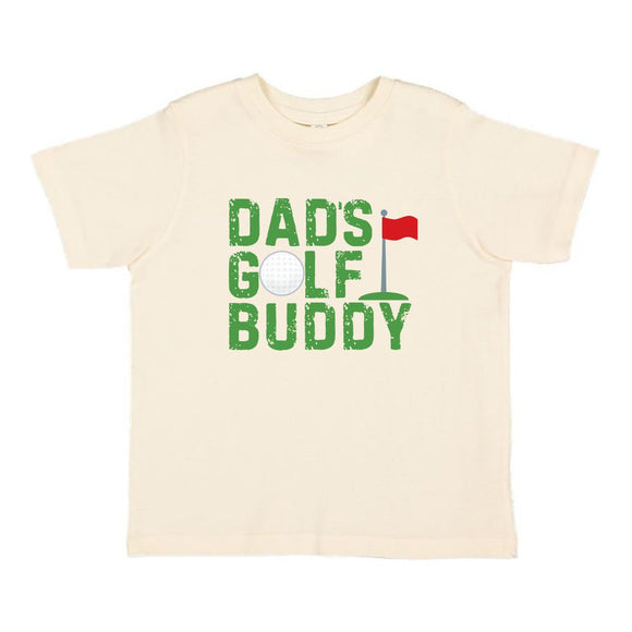 Dad's Golf Buddy Short Sleeve T-Shirt - Natural