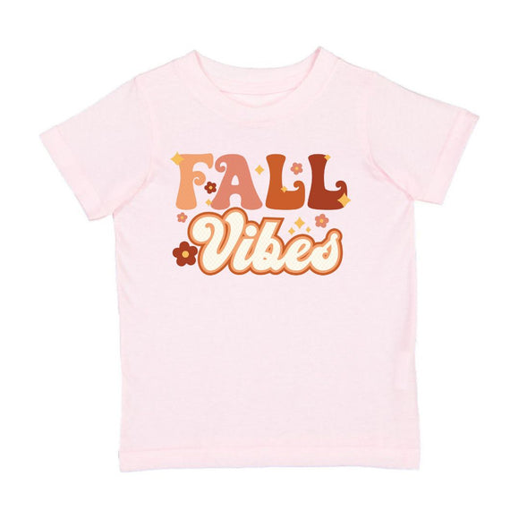 Fall Vibes Short Sleeve T-Shirt - Ballet