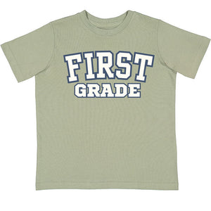 First Grade Varsity Short Sleeve T-Shirt - Sage
