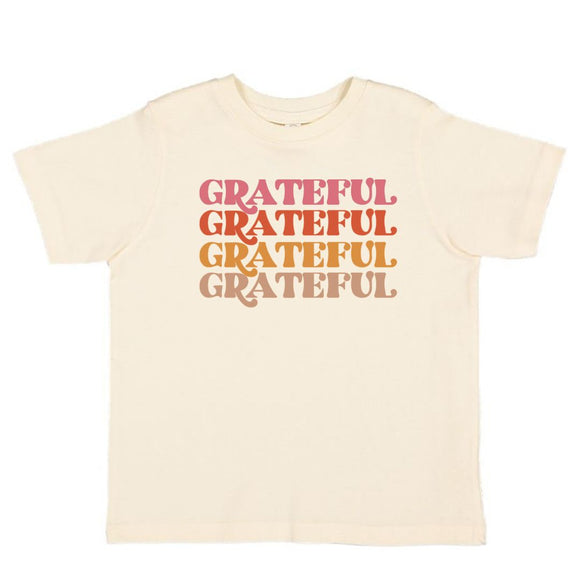Grateful Thanksgiving Short Sleeve T-Shirt - Natural