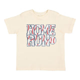 Home Run Patch Short Sleeve T-Shirt - Natural