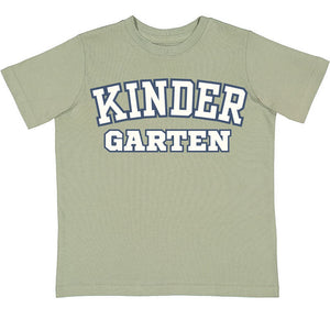 Kindergarten Varsity Short Sleeve T-Shirt - Sage