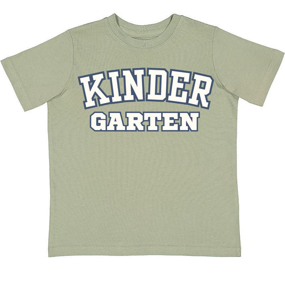 Kindergarten Varsity Short Sleeve T-Shirt - Sage