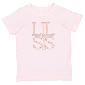 Lil Sis Pearl Patch Short Sleeve T-Shirt - Ballet