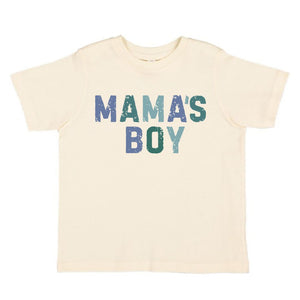 Mama's Boy Multi Short Sleeve T-Shirt - Natural
