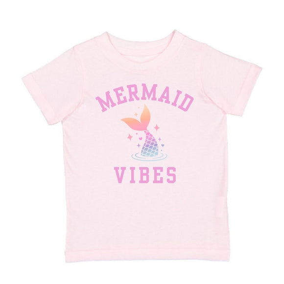 Mermaid Vibes Short Sleeve T-Shirt - Ballet