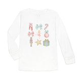 Nutcracker Cutie Christmas Long Sleeve Shirt - White