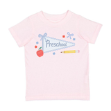 Preschool Bow Pennant Short Sleeve T-Shirt