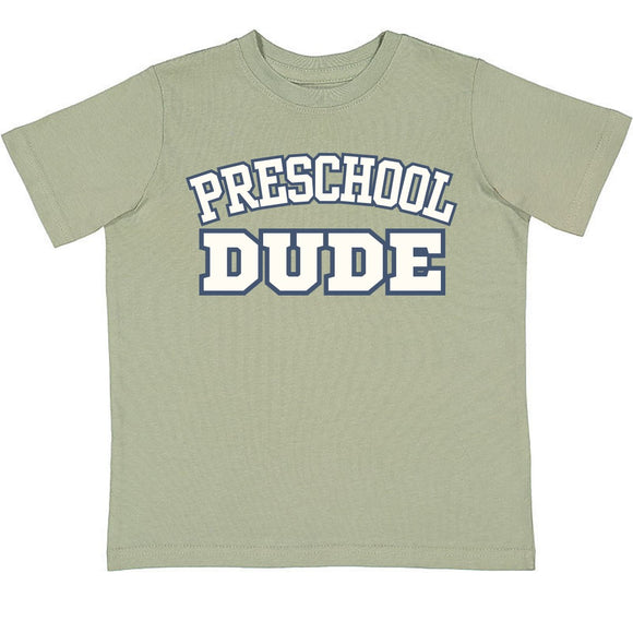 Preschool Varsity Short Sleeve T-Shirt - Sage