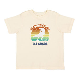 Ready to Crush First Grade Short Sleeve T-Shirt - Natural