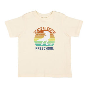 Ready to Crush Preschool Short Sleeve T-Shirt - Natural