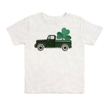 Shamrock Truck Patch St. Patrick's Day Short Sleeve T-Shirt - Ash