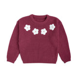 Floral Applique Sweater