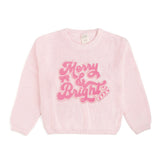 Merry and Bright Patch Christmas Sweater
