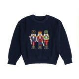 Nutcracker Patch Christmas Sweater