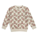 Football Checkered Sweatshirt