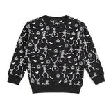 Glow In The Dark Silly Skelly Halloween Sweatshirt